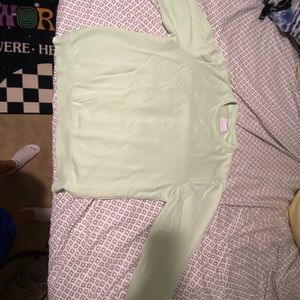 Green Old Navy Crewneck